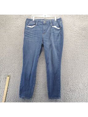 Universal Thread Jeans Womens 18 Plus Blue Curvy Skinny Stretch Denim *Read*